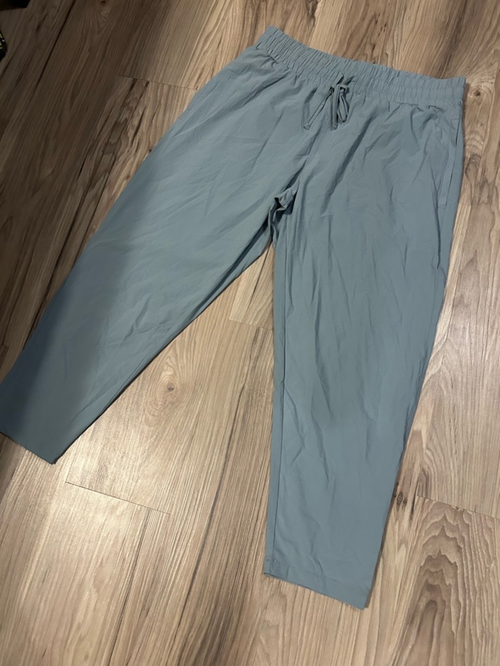 Lightweight Drawstring Pants - Slate Blue